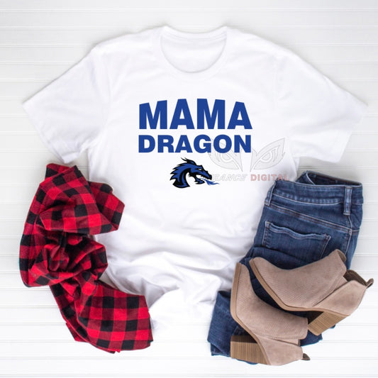 Mama School Spirit Tee *Custom for any school*