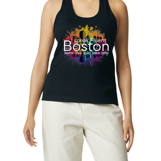 I speak fluent Boston Women's Tank