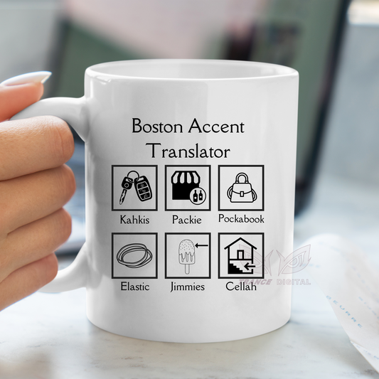 Boston Accent Mug