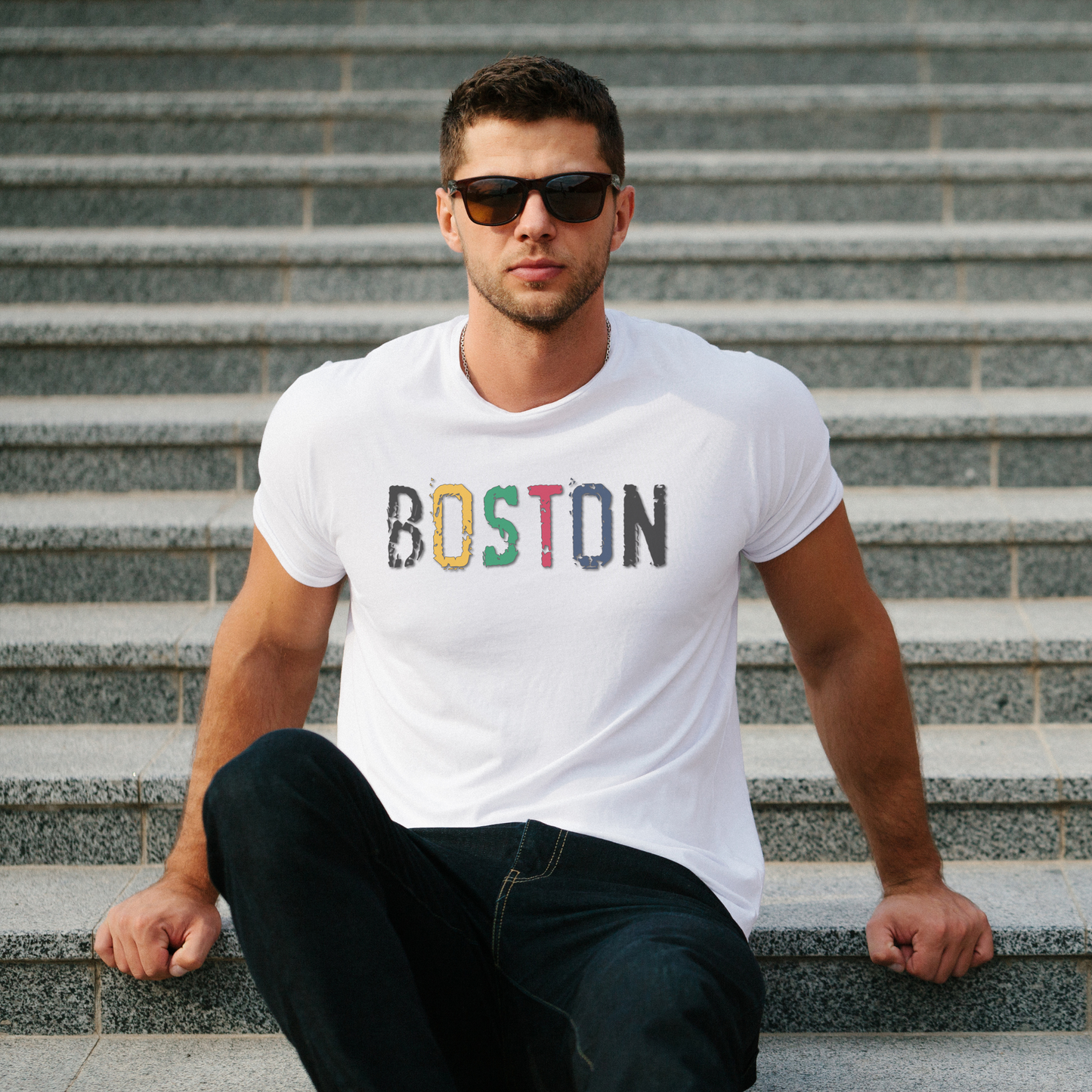 Boston Logo Tee