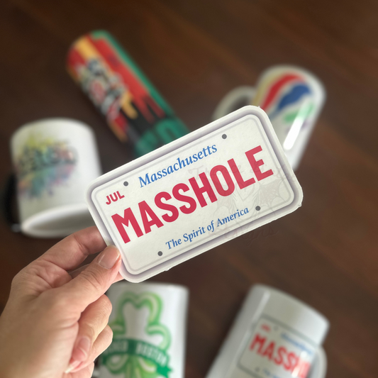 Masshole Sticker