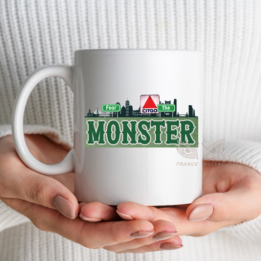 Green Monster/Monstah mug