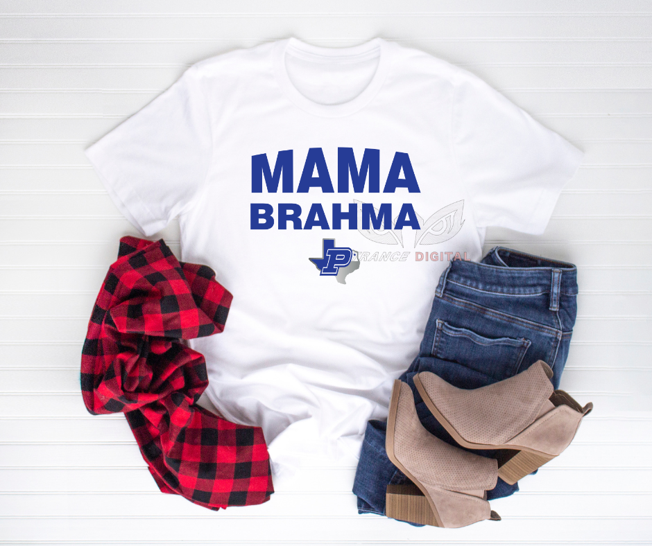 Mama School Spirit Tee *Custom for any school*