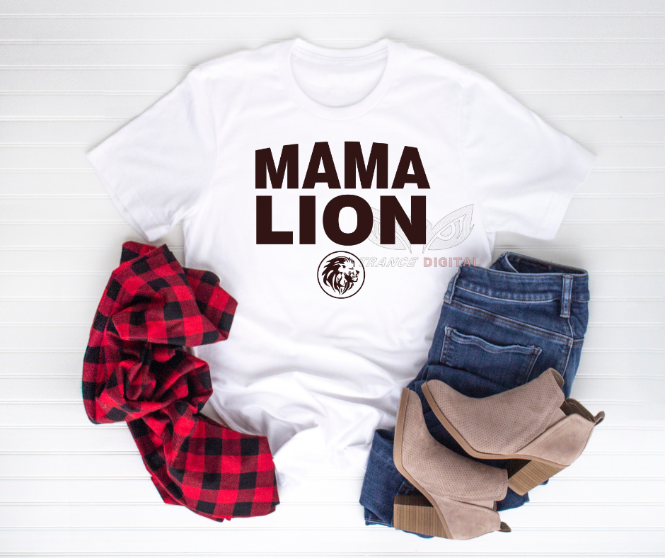 Mama School Spirit Tee *Custom for any school*