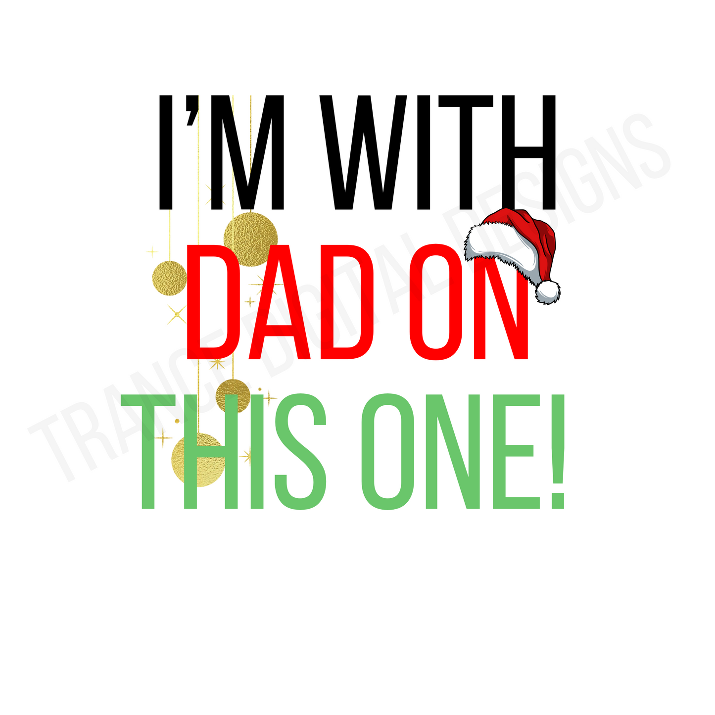 I don't do matching Christmas outfits family tees