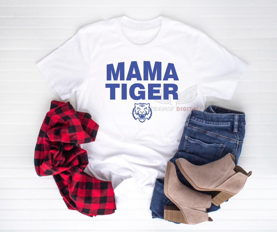 Mama School Spirit Tee *Custom for any school*