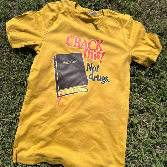 Crack this tee