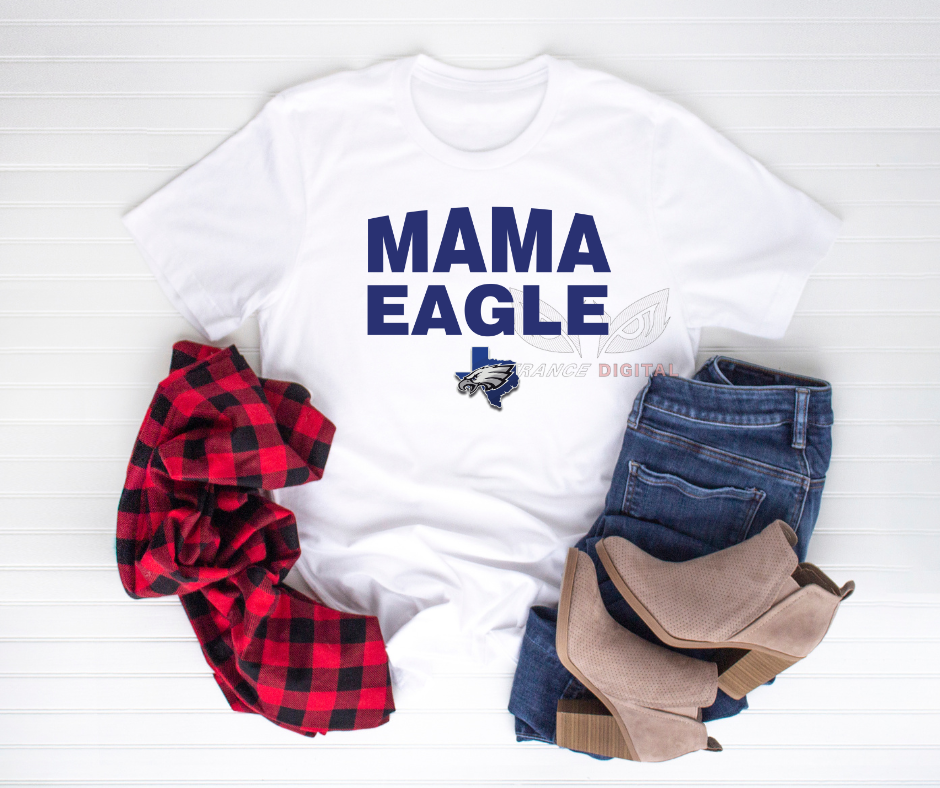 Mama School Spirit Tee *Custom for any school*