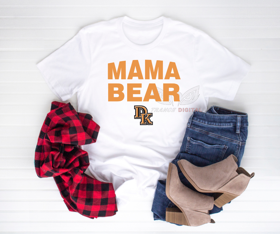 Mama School Spirit Tee *Custom for any school*