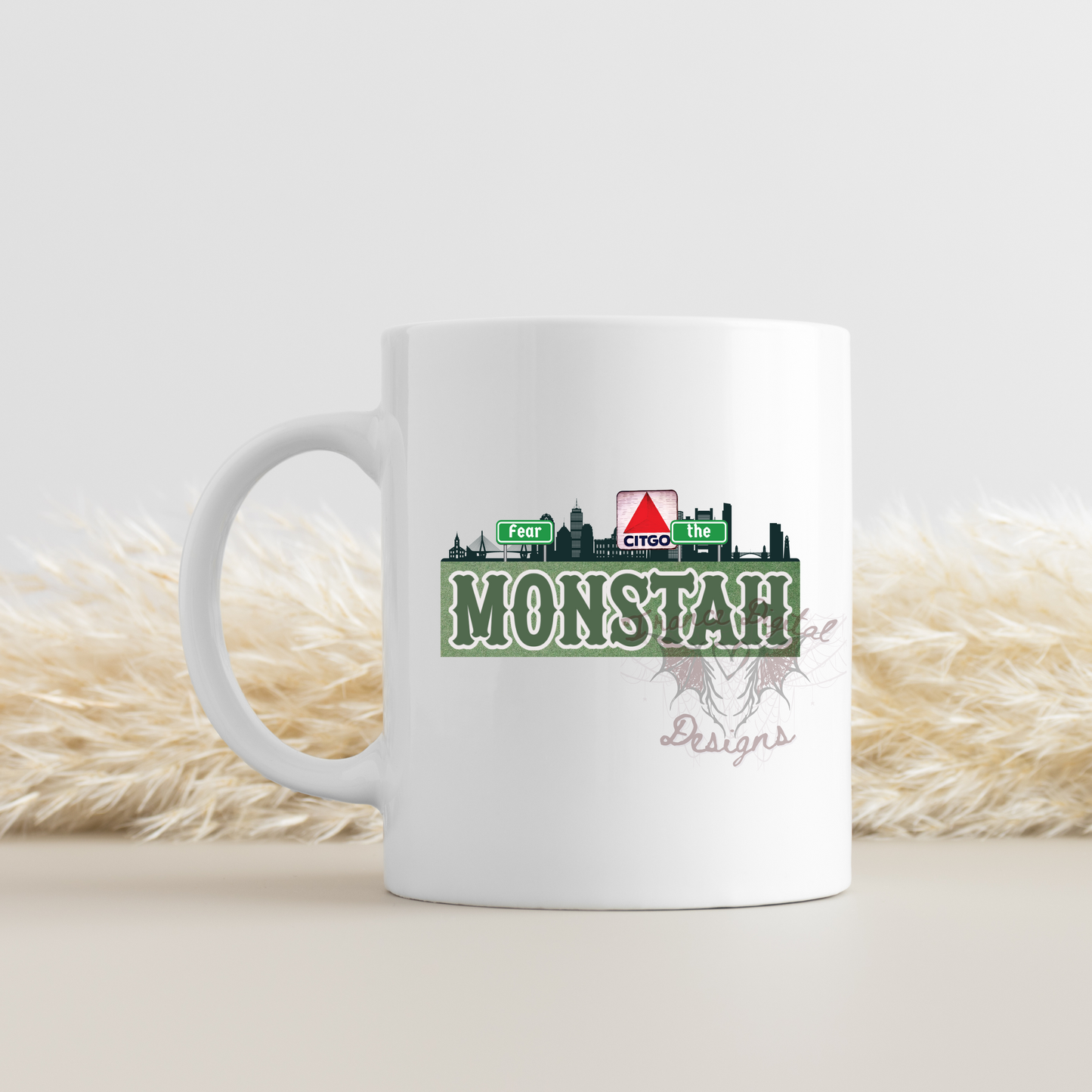 Green Monster/Monstah mug