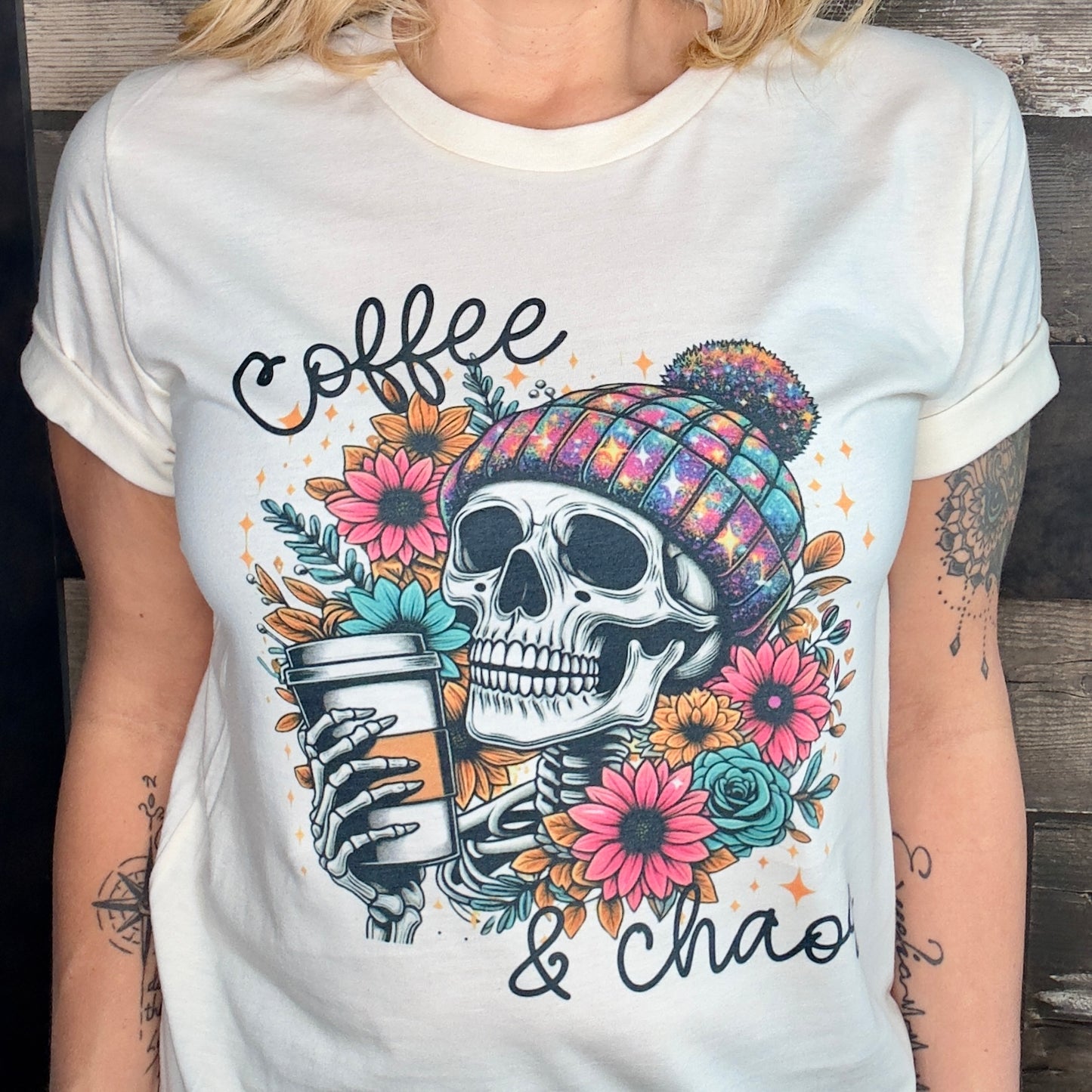 Coffee & Chaos Tee