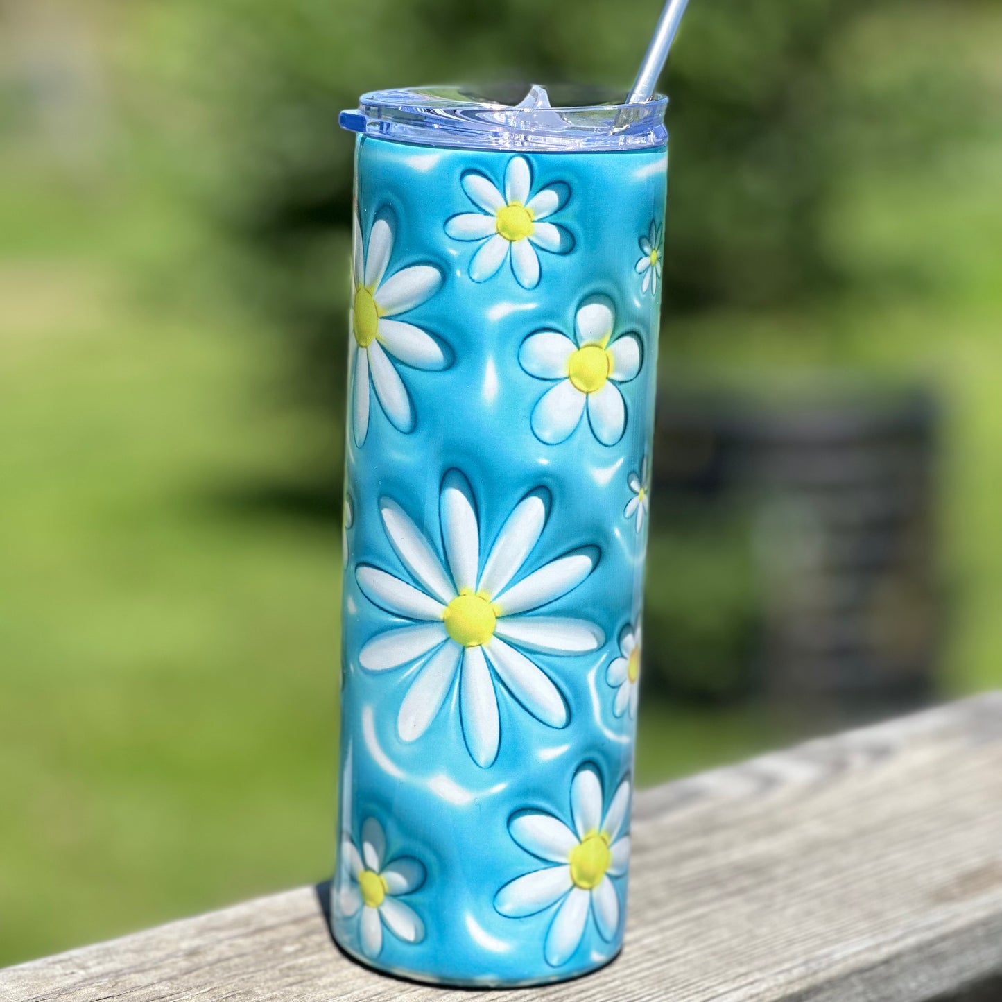 3D Daisy 20oz Tumbler