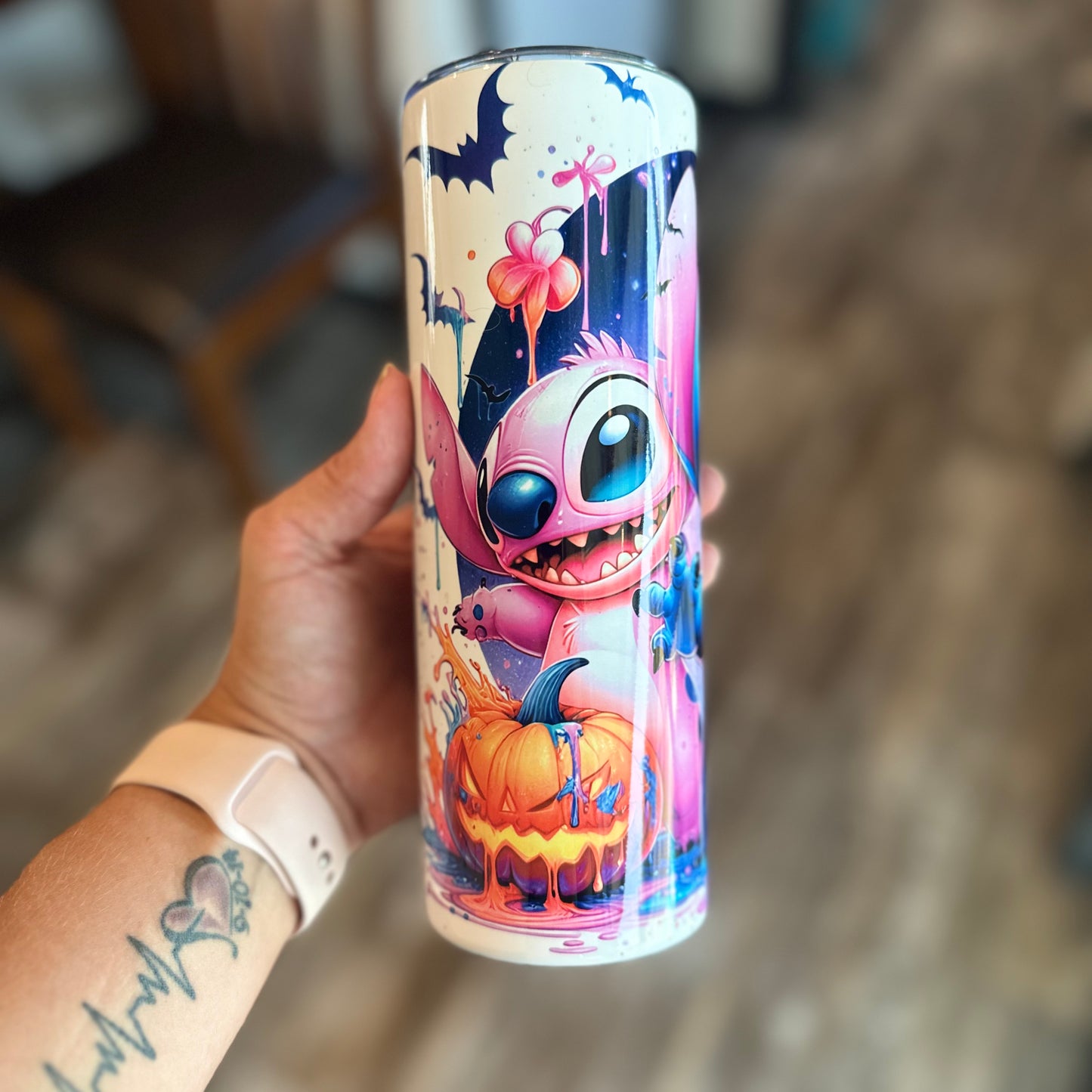 Stitch Halloween 20 oz tumbler