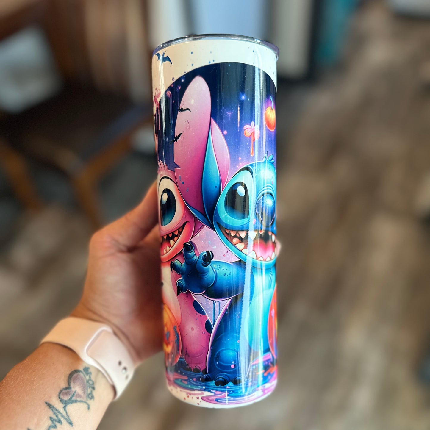 Stitch Halloween 20 oz tumbler