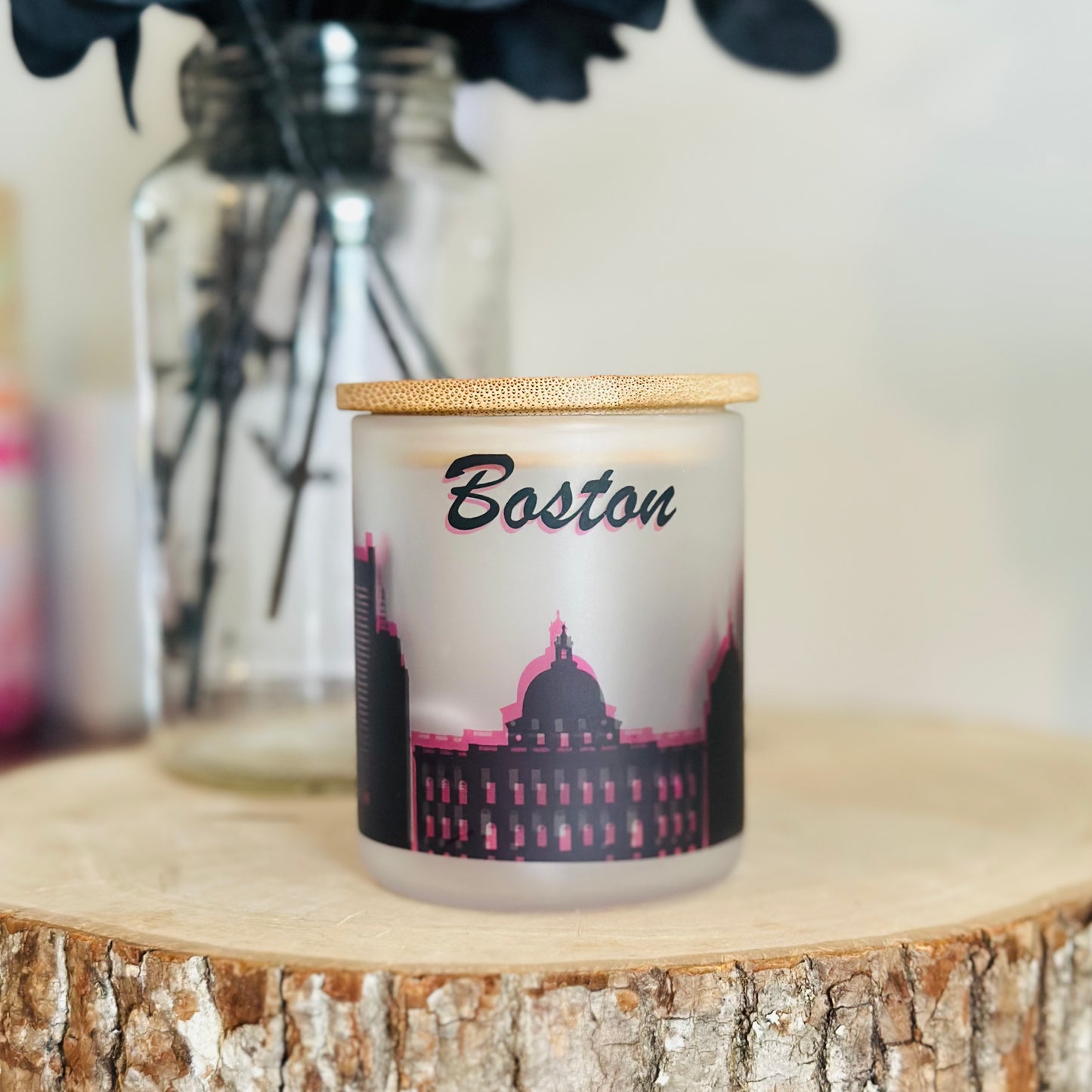 Boston 6oz glass candle