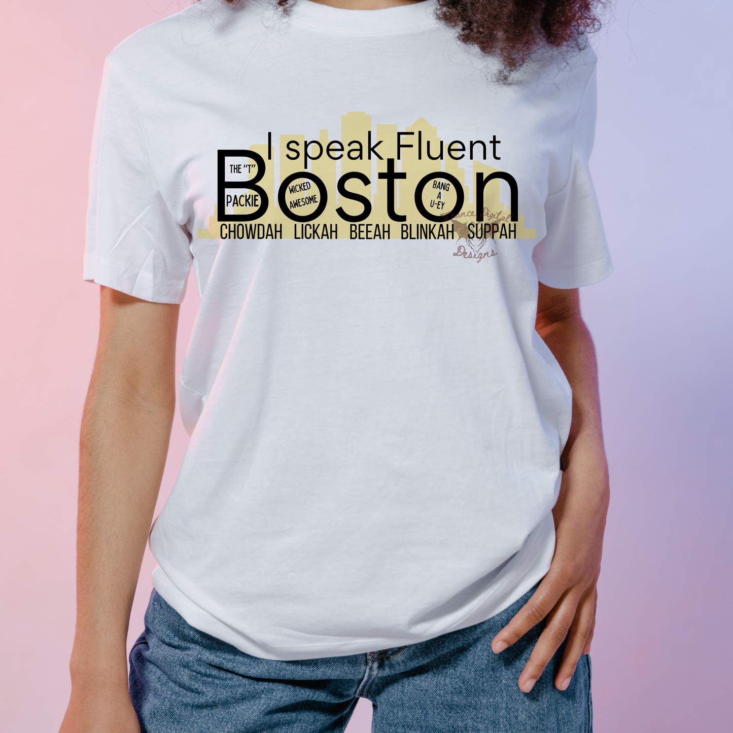 I speak fluent Boston Tee