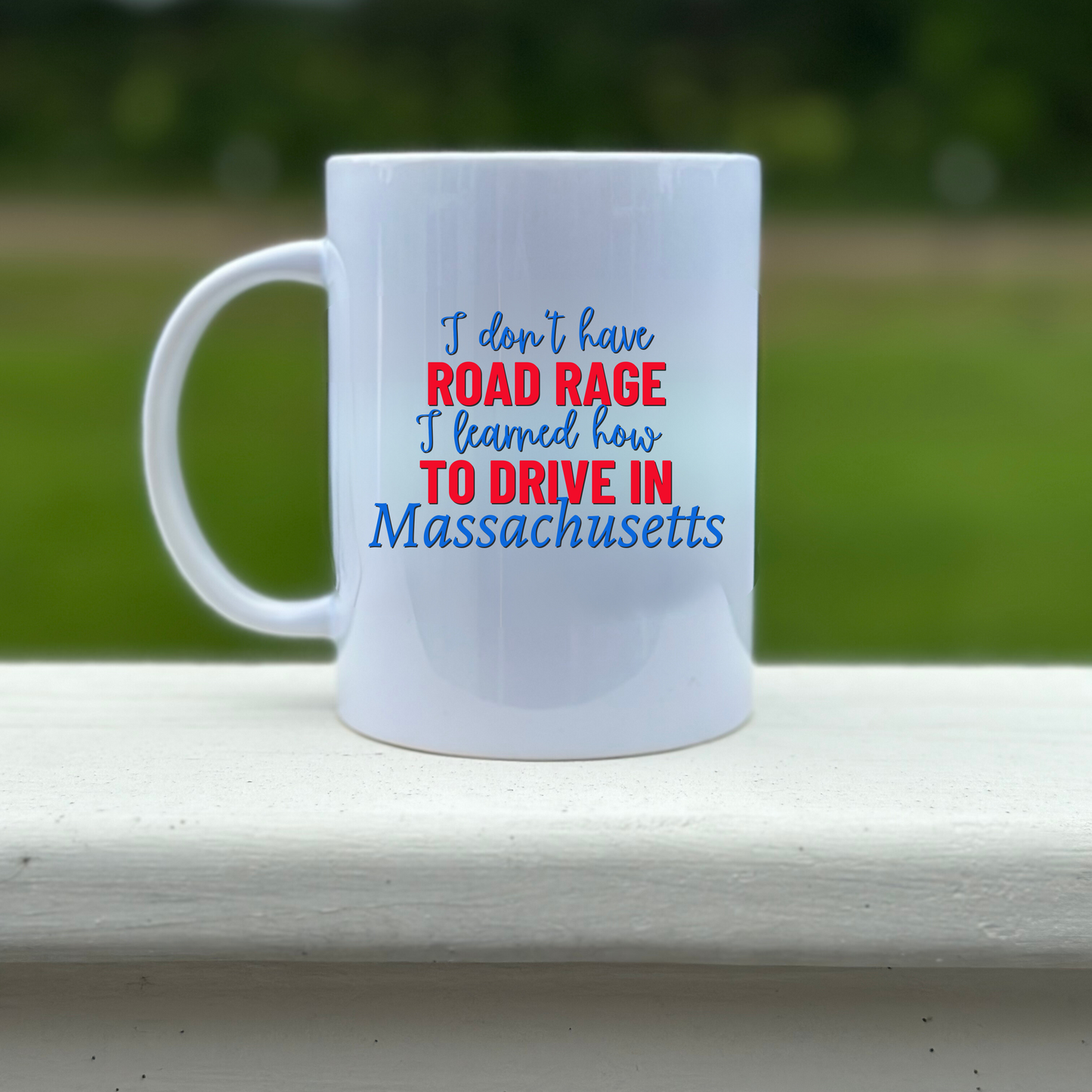 I don't have road rage mug