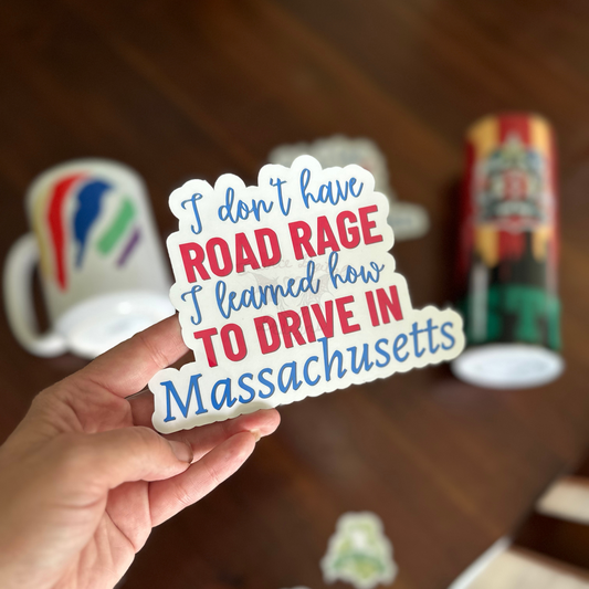 I don't have road rage sticker