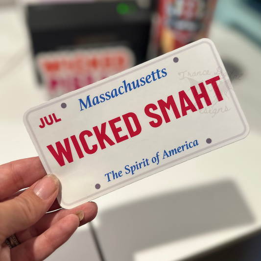 Wicked Smaht Sticker