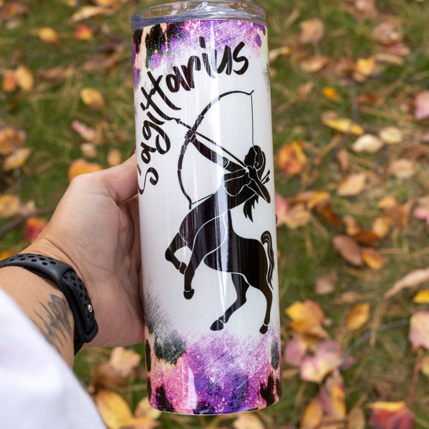 Zodiac Sign Sagittarius Tumbler